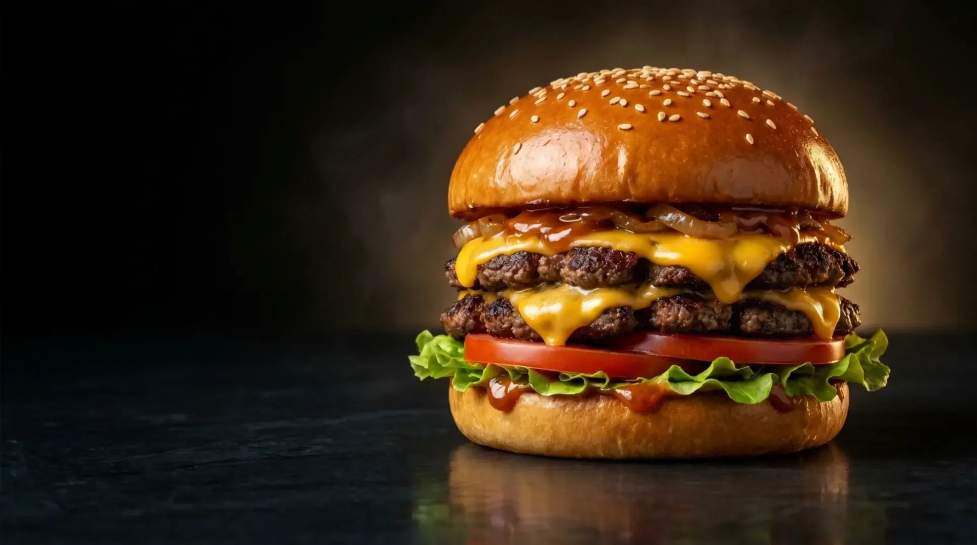The Prime double smash burger